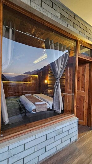 Premium Double Room, Balcony, Valley View | Premium bedding, individually furnished, iron/ironing board, free WiFi - The Black Morel Hotel & Restaurant (Banjar)