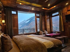 Premium Double Room, Balcony, Valley View | Premium bedding, individually furnished, iron/ironing board, free WiFi - The Black Morel Hotel & Restaurant (Banjar)