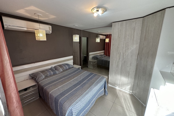 1 quarto, espaço de trabalho para notebook, Wi-Fi de cortesia