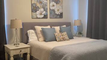 2 bedrooms, desk, iron/ironing board, free WiFi