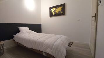 3 habitaciones, wifi y ropa de cama