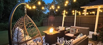 Downtown ~ Backyard ~ Near St Jude ~ Fire Pit