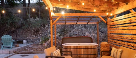 Baignoire à remous extérieure
