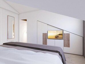 2 makuuhuonetta, silitysrauta/-lauta, Wi-Fi, vuodevaatteet