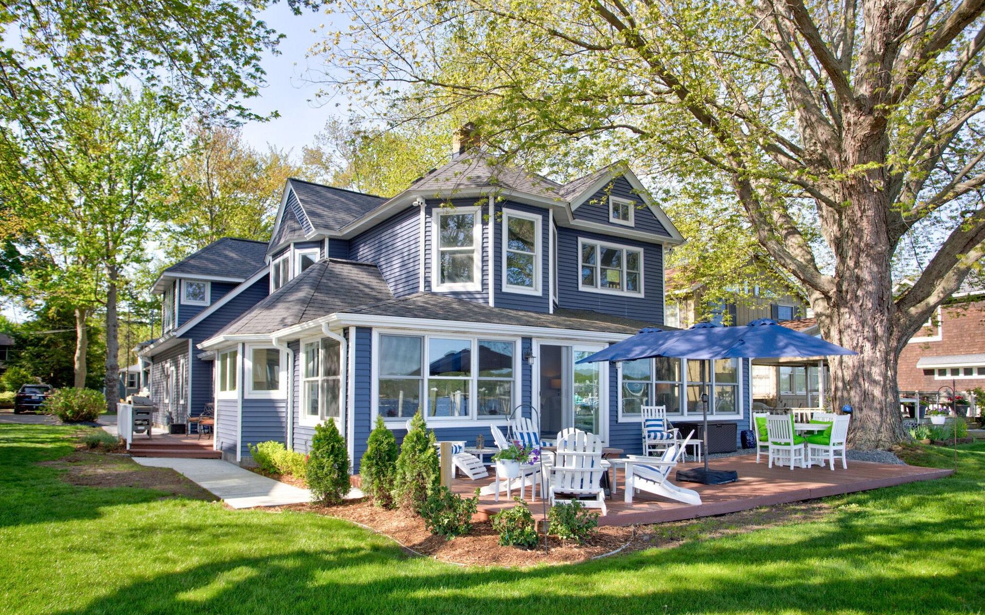 Lake Macatawa Waterfront Home