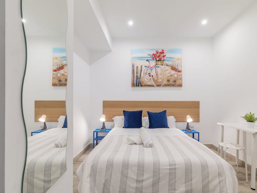 Eenvoudige tweepersoonskamer, 1 tweepersoonsbed | Gratis wifi