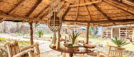 Opções para refeição ao ar livre