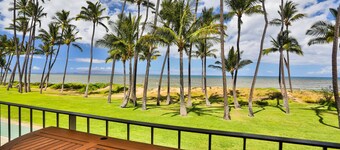 Oceanfront, Hale Kai O Kihei, incredible sunsets, King bed, AC, remodeled 2023