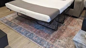 1 chambre, lit parapluie, Wi-Fi gratuit, draps fournis