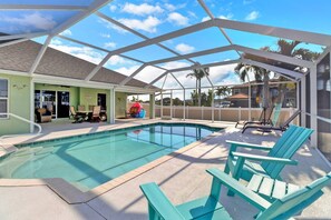 House (1722 SW 38th Ter) | Exterior - 1722 SW 38th Ter (Cape Coral)