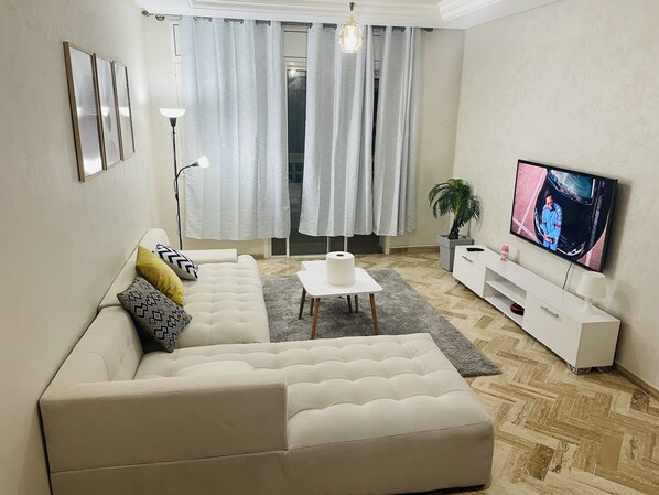 Smart-tv och böcker
