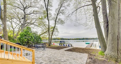Lakefront Burlington Vacation Rental: Dock + Beach