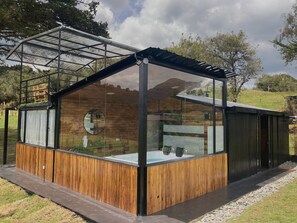 Luxury Cabin, 1 Bedroom, Kitchenette, Mountain View - Eco Cabañas El Abuelo (La Calera)