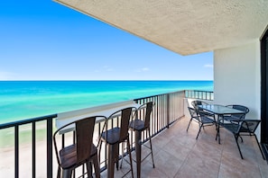 公寓客房, 多張床, 陽台, 海景 (#1308) | 室外用餐