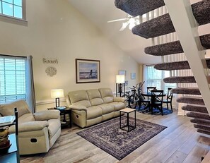 Condo, Multiple Beds, Patio (#83D - No Pets) | Living area | 42-inch flat-screen TV with digital channels - Horizon South by SVR (Panama City Beach)