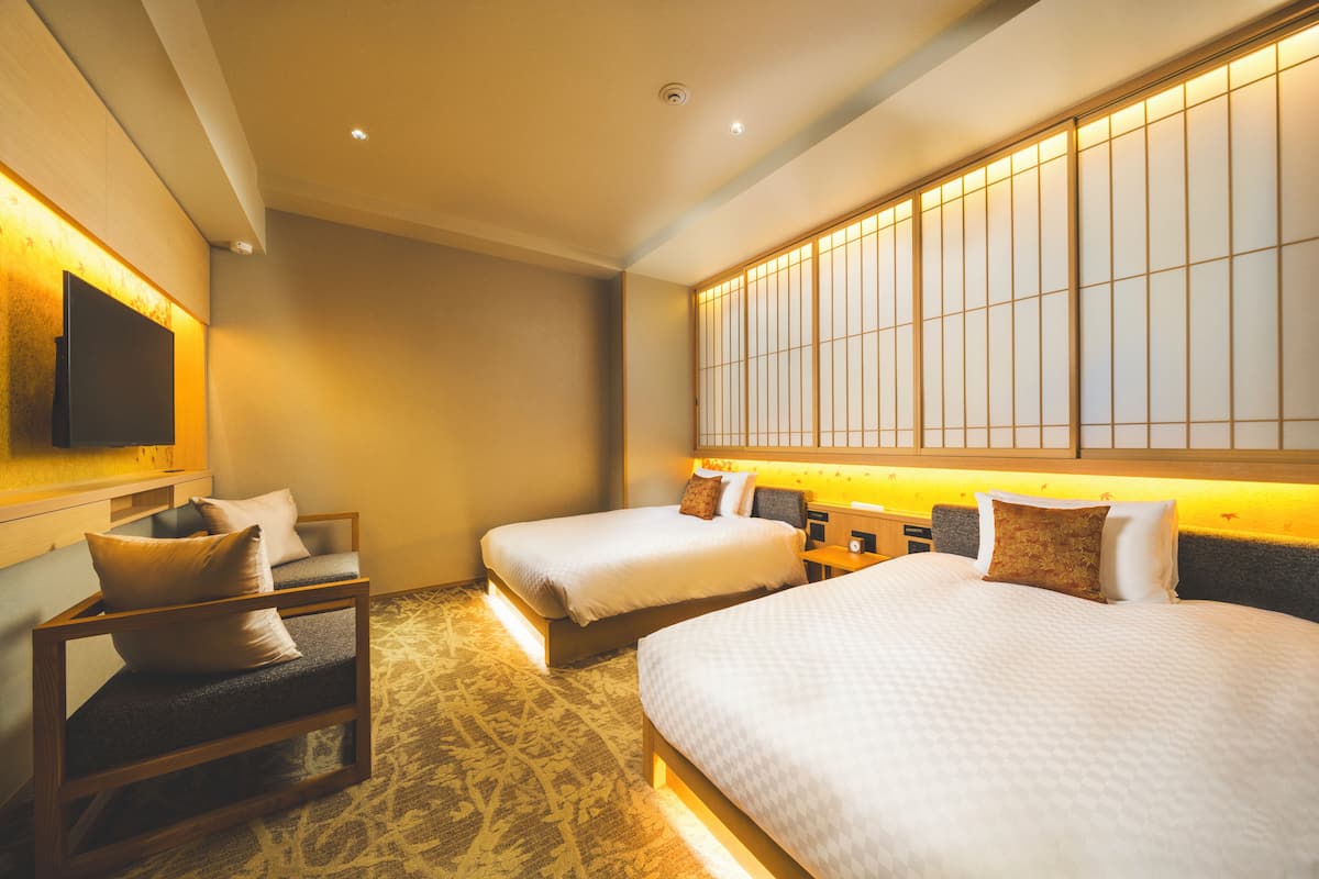 Kamar Twin Superior, Bebas Asap Rokok (Universal Design) | Seprai premium, minibar, brankas, dan kedap suara