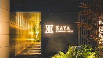 Fachada de la propiedad