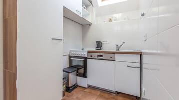 Fridge, stovetop, dishwasher