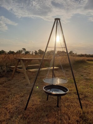 Restauration en plein air