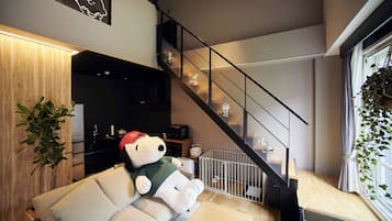 客房, 无烟房 (109, SNOOPY Golf Retreat) | 2 多间卧室、客房内保险箱、办公桌、熨斗/熨衣板
