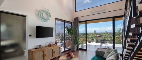 Studio, 2 queensize-senger, ikke-røyk, fjellutsikt | Minibar (inkludert), safe på rommet og skrivebord