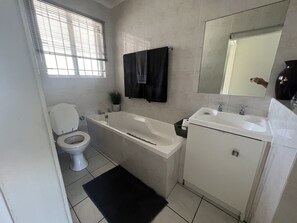 Haartrockner, Handtücher, Seife