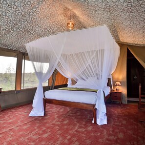 Luxury Double Room Single Use, 1 Bedroom, River View - Mtito Safari Camp (Maasai Mara)