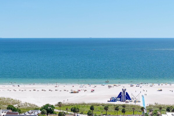 Beach nearby, beach towels