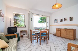 Ferienhaus, 2 Schlafzimmer, Raucher, Balkon | Lounge
