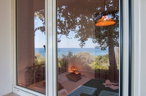 Ferienhaus, 2 Schlafzimmer, Raucher, Balkon | Terrasse/Patio