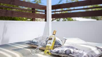 Appartement, 1 chambre, fumeur, balcon | Terrasse au soleil