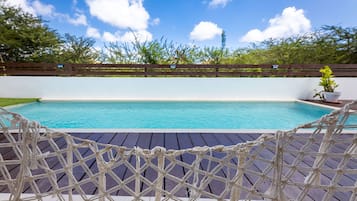 Apartment, 1 Bedroom, Smoking, Balcony | Pool | Outdoor pool