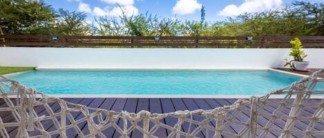 Appartement, 1 chambre, fumeur, balcon | Piscine