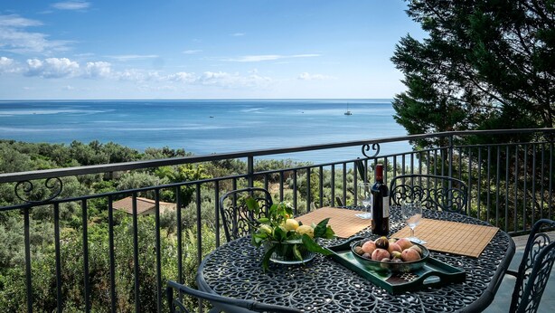 House, 2 Bedrooms, Smoking, Balcony | Terrace/patio - Apartment Immersed in a Large Garden Park Residence Cicladi (Santa Flavia)