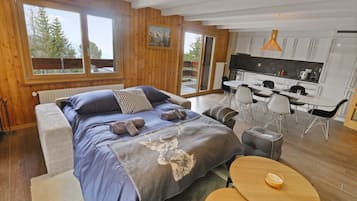 1 Schlafzimmer, Bügeleisen/Bügelbrett, kostenloses WLAN, Bettwäsche