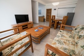 Apartment, 2 Bedrooms, Balcony, Garden View | Living room - Kannel Apartment Seychelles (Mahé Island)