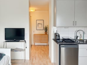 Huoneisto, 1 makuuhuone, kaupunkinäköala | Huoneen varustelu