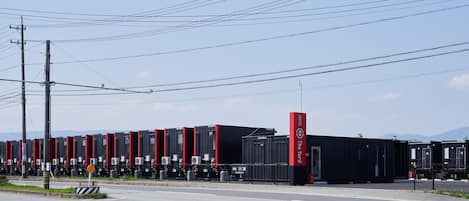 Fachada de la propiedad