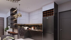 アパートメント 2 ベッドルーム バルコニー | 専用キッチン