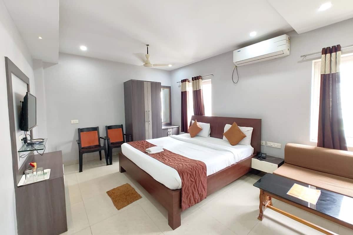 Phòng đôi Deluxe, quang cảnh thành phố | Truy cập Internet không dây miễn phí, bộ trải giường 