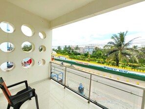 Deluxe-Doppelzimmer, Mehrere Schlafzimmer, Stadtblick | Ausblick vom Zimmer