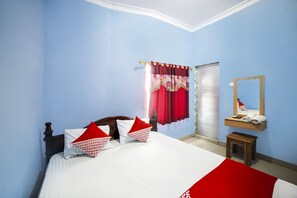 Habitación doble | Escritorio, espacio para trabajar con laptop y wifi gratis 