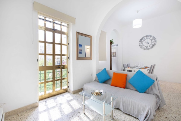 Basic Apartment, Multiple Beds | Living area | TV