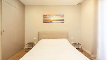 Basic Apartment, 1 Double Bed with Sofa bed | 1 bedroom, laptop workspace, iron/ironing board, bed sheets