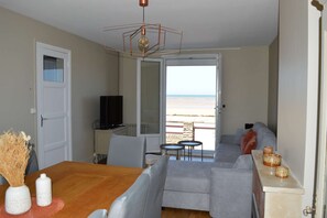 Living area - L'estran - Maison sur la Digue Avec vue mer (Courseulles-sur-Mer)