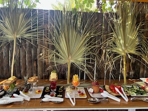 Free daily local cuisine breakfast