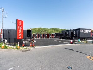 Façade de l’hébergement