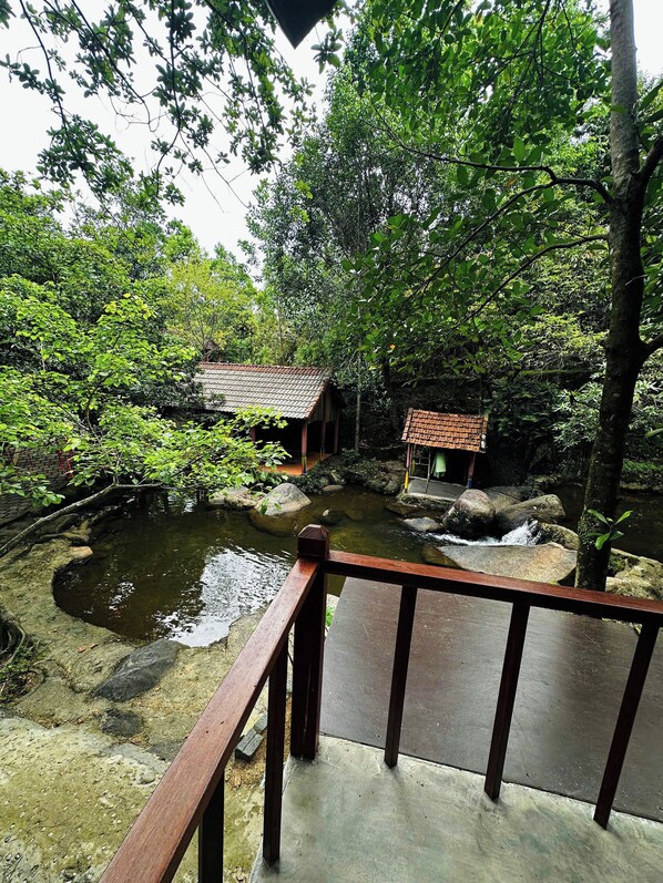 Family Loft, 1 Bedroom, Balcony, Lake View | Terrace/patio