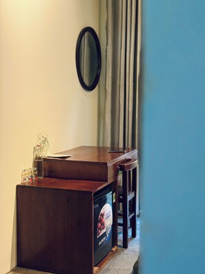 Family Bungalow, 1 Bedroom, Balcony | Free minibar items, desk, laptop workspace, blackout drapes