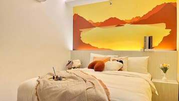 Basic Room | 1 bilik tidur, meja, kalis bunyi, seterika/papan seterika